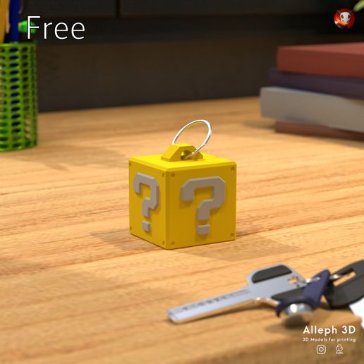 question-block-keychain-logo.jpg Question block keychain free