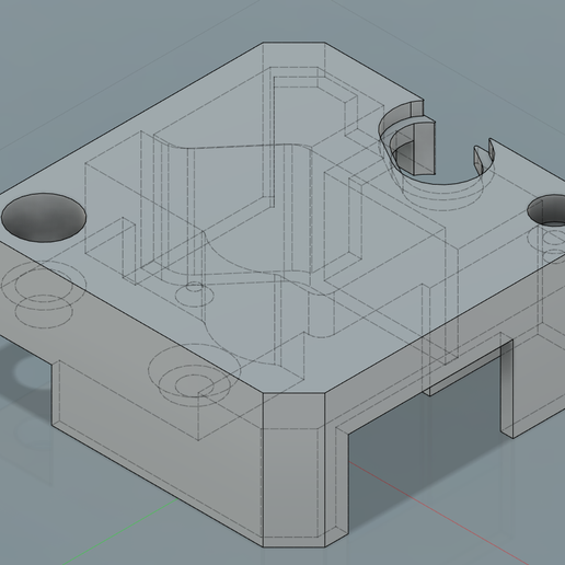 Extruder Cap CR6SE Extruder Cap - 3mf Files Cura & Prusa 3D model