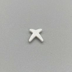 01_X.jpg STL-Datei Buchstabe X kostenlos・3D-Druck-Modell zum herunterladen