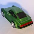 Porsche 911 - полностью печатный - масштаб 1/24