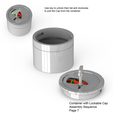 Capture d’écran 2017-03-21 à 12.25.16.png STL file Lockable Container・3D print model to download