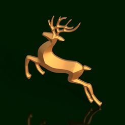 Renos-Star-IV.jpg Reindeer IV - Christmas Decoration - Star Collection