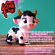 FreshStart1.png Charlotte the Cow MultiColor Flexi Print-In-Place + figure