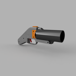 1.png 3MF file AIRSOFT 40MM GRENADE LAUNCHER v2・3D print design to download
