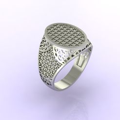 35-1-1.30.jpg Download file Gents Ring - STL READY • 3D print template, tuttodesign