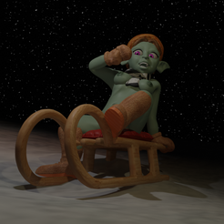 ld1.png Free STL file Winter Fun Goblin Girl II・3D printable model to download
