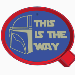 This-is-the-way-mold.png This is the Way (Mandalorian) Air Freshener Mold