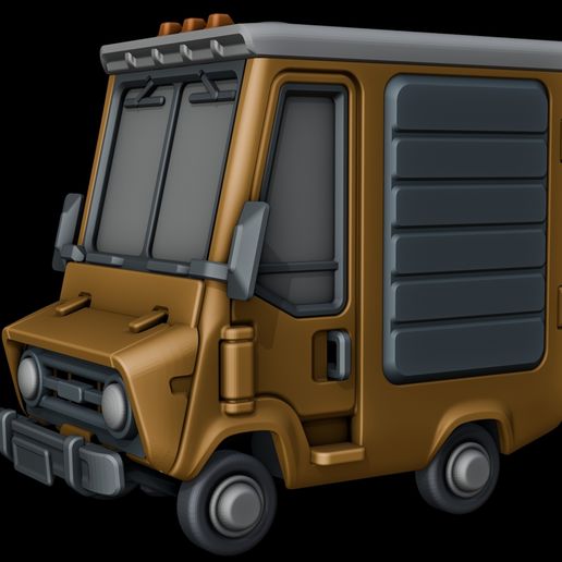 Toy Van Design for Kids