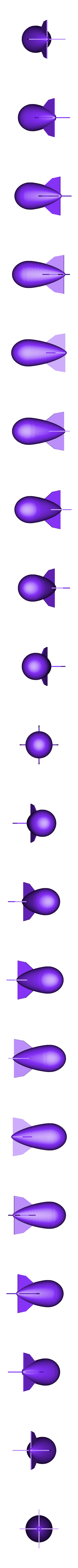 missle01.STL Trunkey 創吉藝 Míssil 味噌 みそ 火箭玩具 Granada-foguete Brinquedo