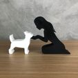 WhatsApp-Image-2023-01-20-at-17.08.54-1.jpeg Girl and her Chihuahua(straight hair) for 3D printer or laser cut