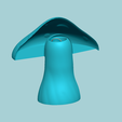 r9.png Cogumelo de jardim Chave secreta Esconderijo STL - Decoração exterior