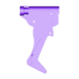 rear trigger housing left.stl M240 Verbrennungsanlage