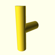 3cde5d1c0e0da035f231849bc4653c54.png Customizable Conduit electric tube T derivation simplified