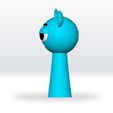 2.jpg Sky Sprunki STL, 3mf, Obj, 3D Model Split file Character Fanart