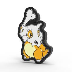 untitled.785.png POKEMON CUBONE LUMINÁRIA - LAMPE LED
