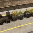 IMG_0394.JPEG Model Railway Platform Train Flower Display Feature