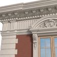 3ddd3.jpg Classic facade with rusticated stone 3D model