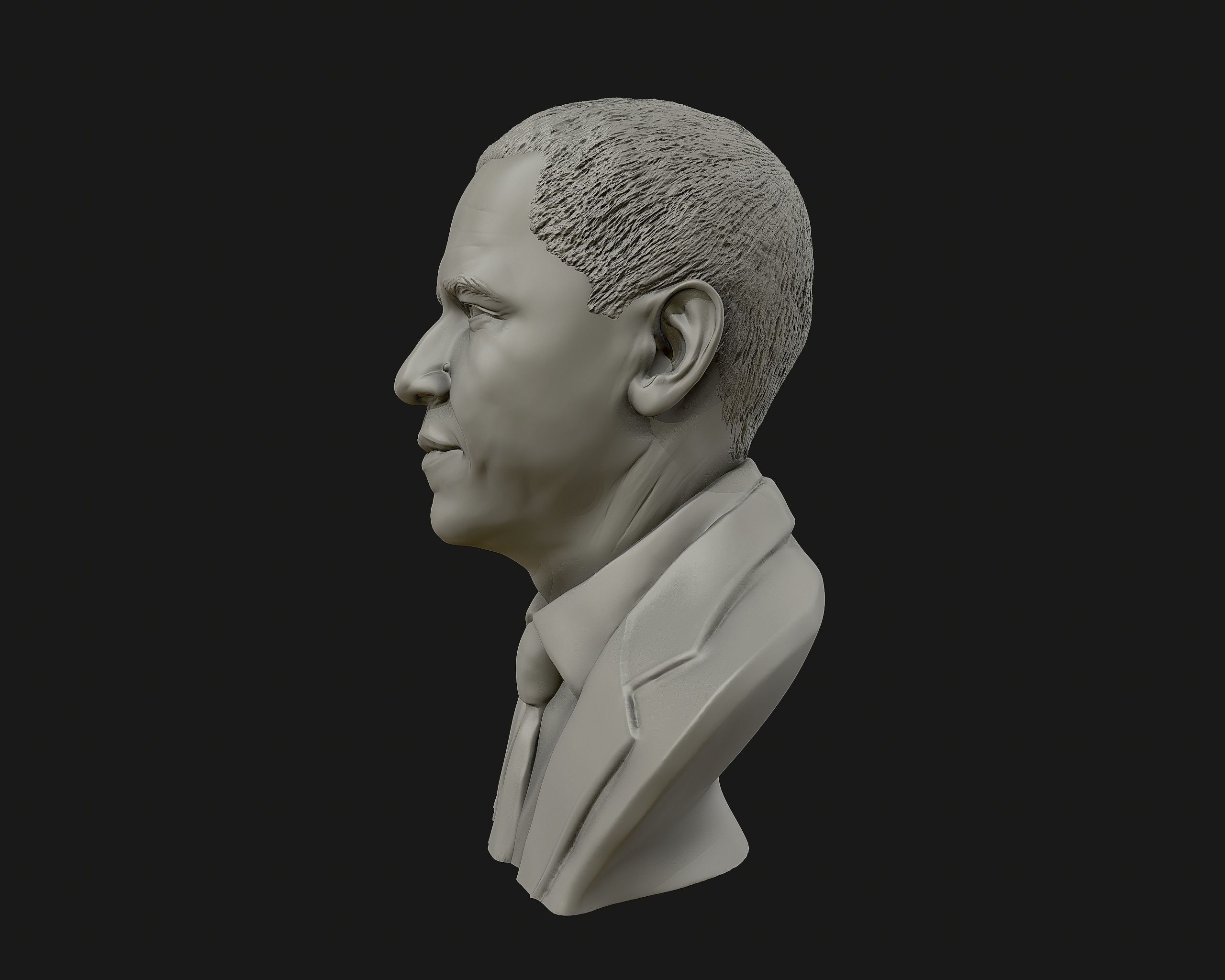 11.jpg Archivo STL El busto de Barack Obama listo para la impresión en 3D・Objeto imprimible en 3D para descargar, selfix