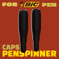 pen-spinning-bic-caps.png Penspinner Caps for bic round stic m pen