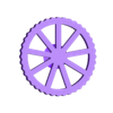 Left wheel.STL Differential, Torsen Differential - fast printing