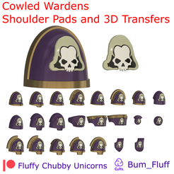 Cowled-Wardens-Shoulder-Pads-4.png Cowled Wardens Space Chappies Shoulder Pads and 3D Transfers