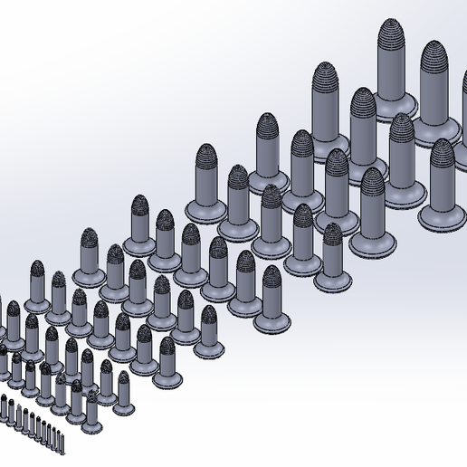 🍆 Dilator Dildo Set・ 3D File for 3D printing・Cults