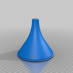 Archivo STL gratis Embudo extra grande 🍔・Plan de la impresora 3D