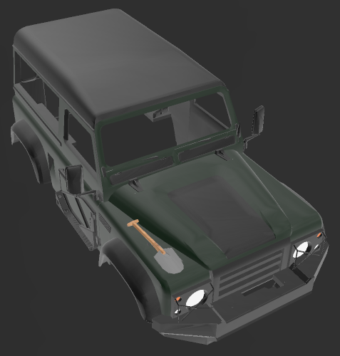 r.png Land Rover Defender 1990 mit Motor RC Karosserie