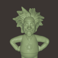 831B3E76-112E-4A1D-A58E-7535CAC5BA6B.png STL file Einstein・3D printer model to download