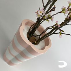 printable_objects_sakura_vase_01L.jpg Cherry Blossom Flower Vase