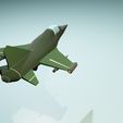 3.jpg Lowpoly 3D Military Aircraft
