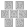 Transformers-Coasters-1.png Transformers Drinks Coaster Bundle of 7