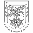 Emblema.png Romanian Mountain Rangers Emblem - SVG/3D Vector - Vânători de Munte
