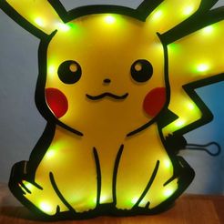 pikachu2.jpg STL file Pikachu lamp・3D print object to download