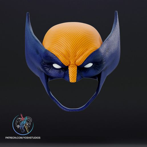 📁 Comic Wolverine Mask 3D Print File STL・ STL File for 3D