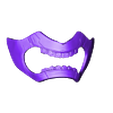 Mouth.stl Archivo STL gratis Oni Cyber Punk Mask・Plan de la impresora 3D para descargar