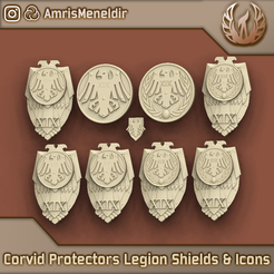 RG-Front.png Corvid Protectors Legion Heraldry and Storm Shields