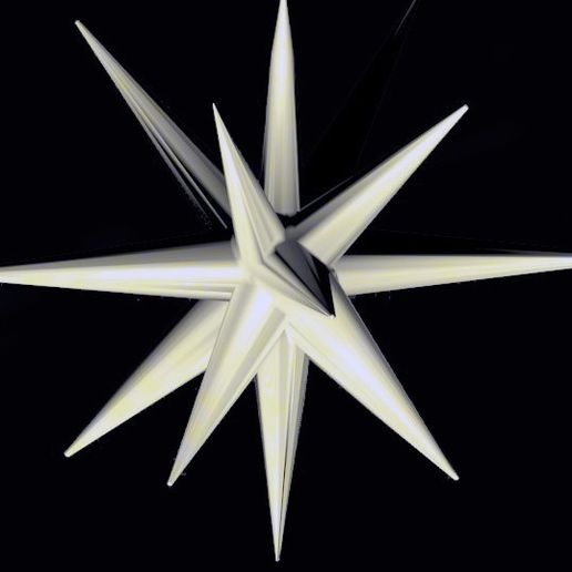 Download free STL file Star for christmas tree • 3D printable design