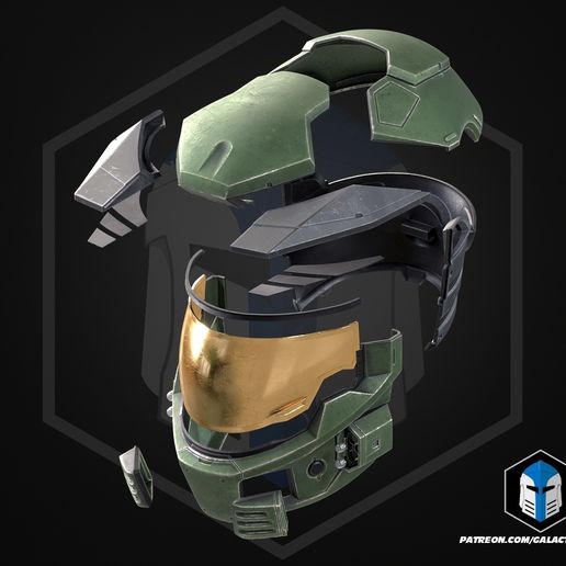 🪖 Mark 5 Campaign Evolved Helmet - 3D Print Files・ 3D File for 3D ...