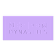 01. Necron Dynasties Logo.stl Necron Dynasties Name Plate – DIY 3D Print for Warhammer-Inspired Sci-Fi Decor