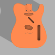 orange.png Standard Fender Telecaster Body