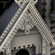 45.png Large slavic manor with terrace and carved details (10) - Warhammer Age of Sigmar Alkemy Lord of the Rings War of the Rose Warcrow Saga