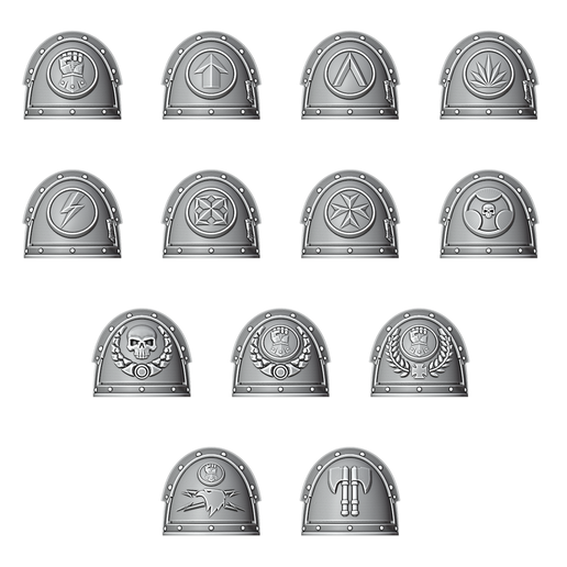 🎲 Roogalsons Civil War McTri Shoulders・ 3D File for 3D printing・Cults
