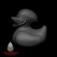 Alien1_RubberDuck.jpg Alien Xenomorph Duck 3D DIGITAL DOWNLOAD