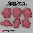 lote1.png JEU DE 6 EMPORTE-PIÈCES DE NOËL CINNAMOROLL