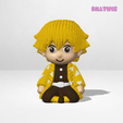 11.png Zenitsu Agatsuma from Demon Slayer Knitted - Crochet