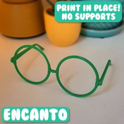 1.jpg STL file Mirabel Encanto, Cosplay Glasses・3D printable model to download, jamesstoneartist