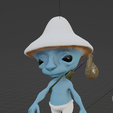 Screenshot_3.png Smurf Cat Meme 3D Model