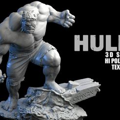 hulk-3d-scan-3d-model-obj-mtl-fbx-stl-(1).jpg Fichier STL gratuit Hulk・Objet pour impression 3D à télécharger