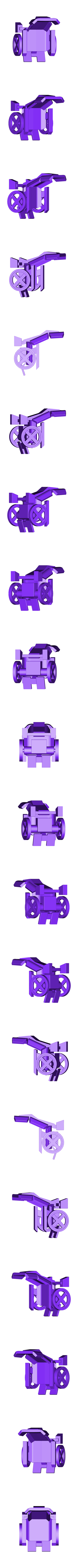 PlaKit_ProfX_WheelChair.stl X-Men Professor X (Charles Xavier)